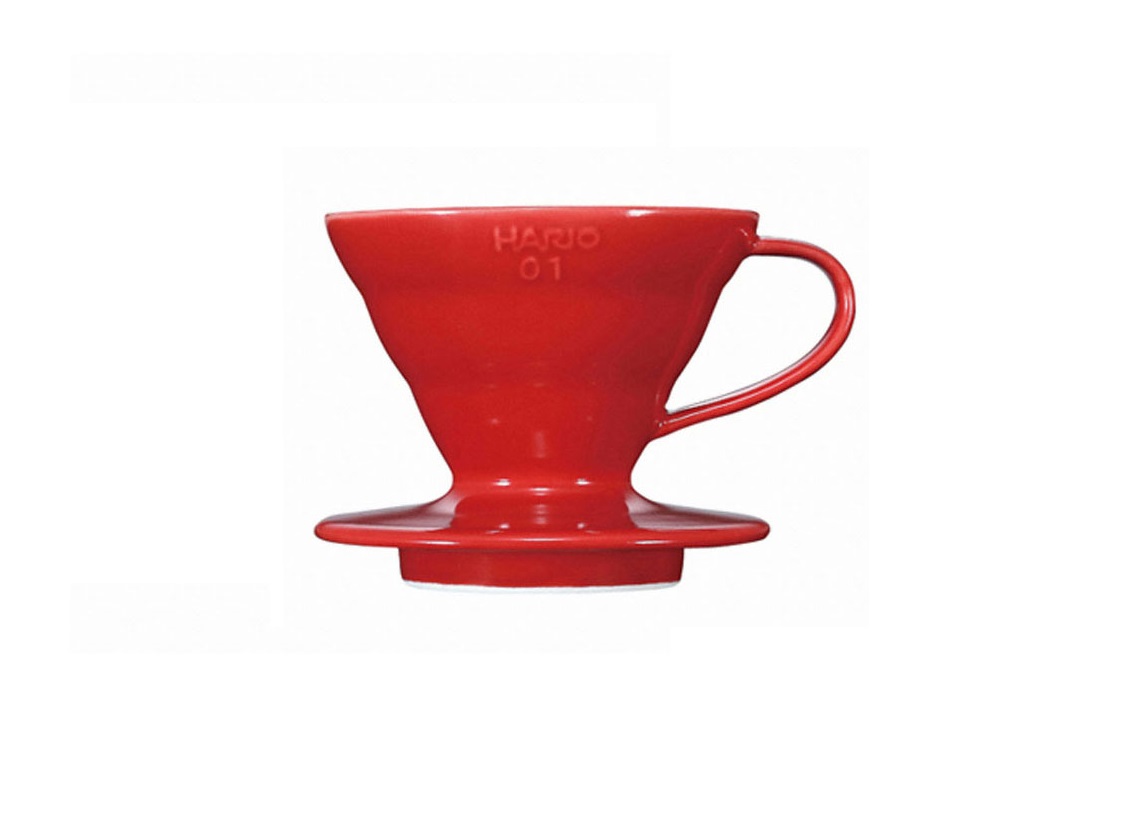 Cono Goteo cerámica rojo Café de Filtro || Cafés Toscaf Tienda Online